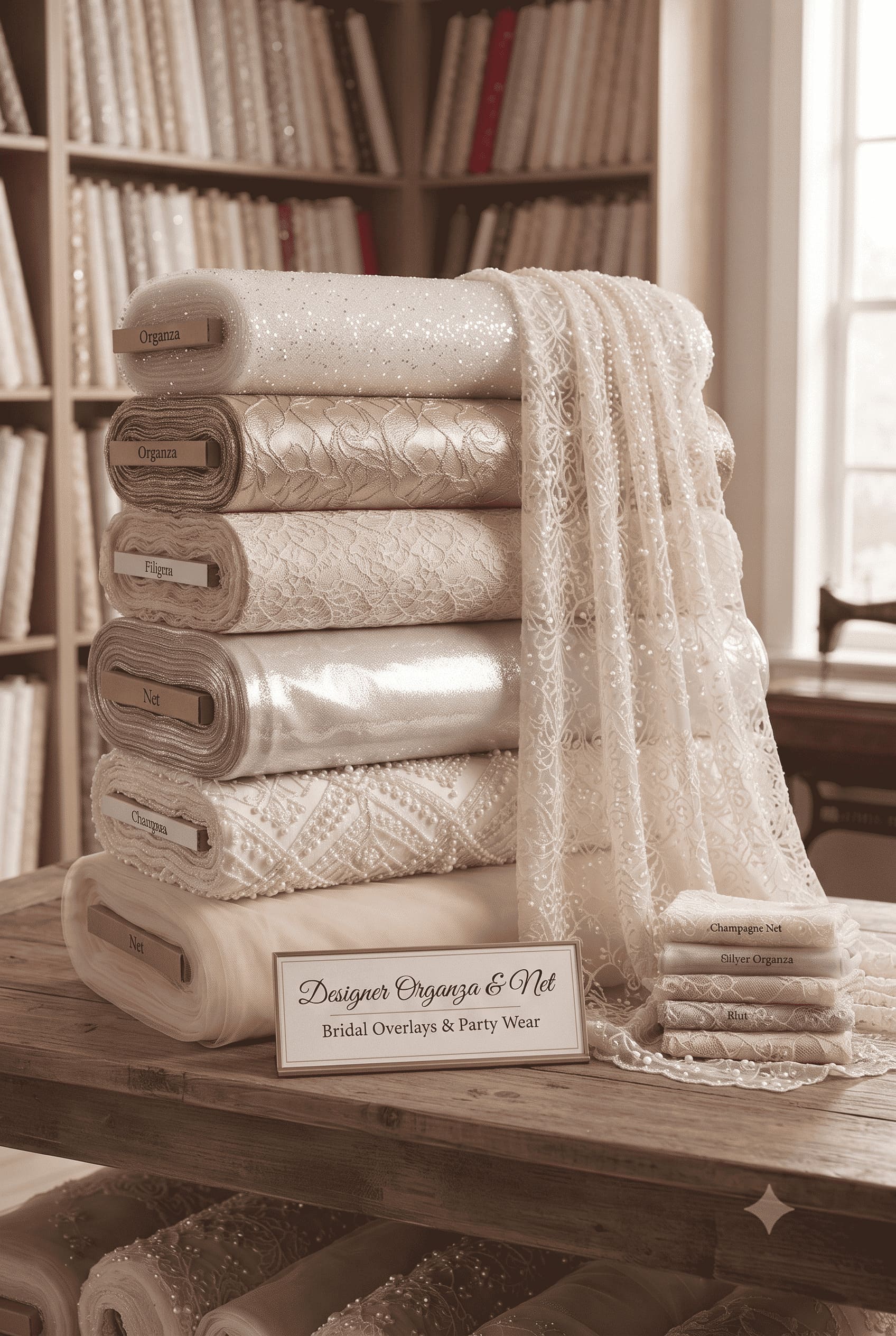 Designer Net & Organza