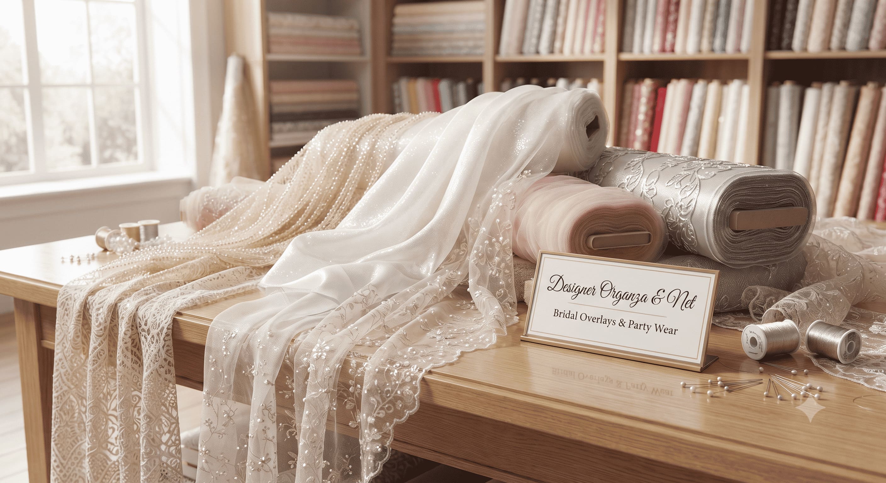 Designer Organza & Net