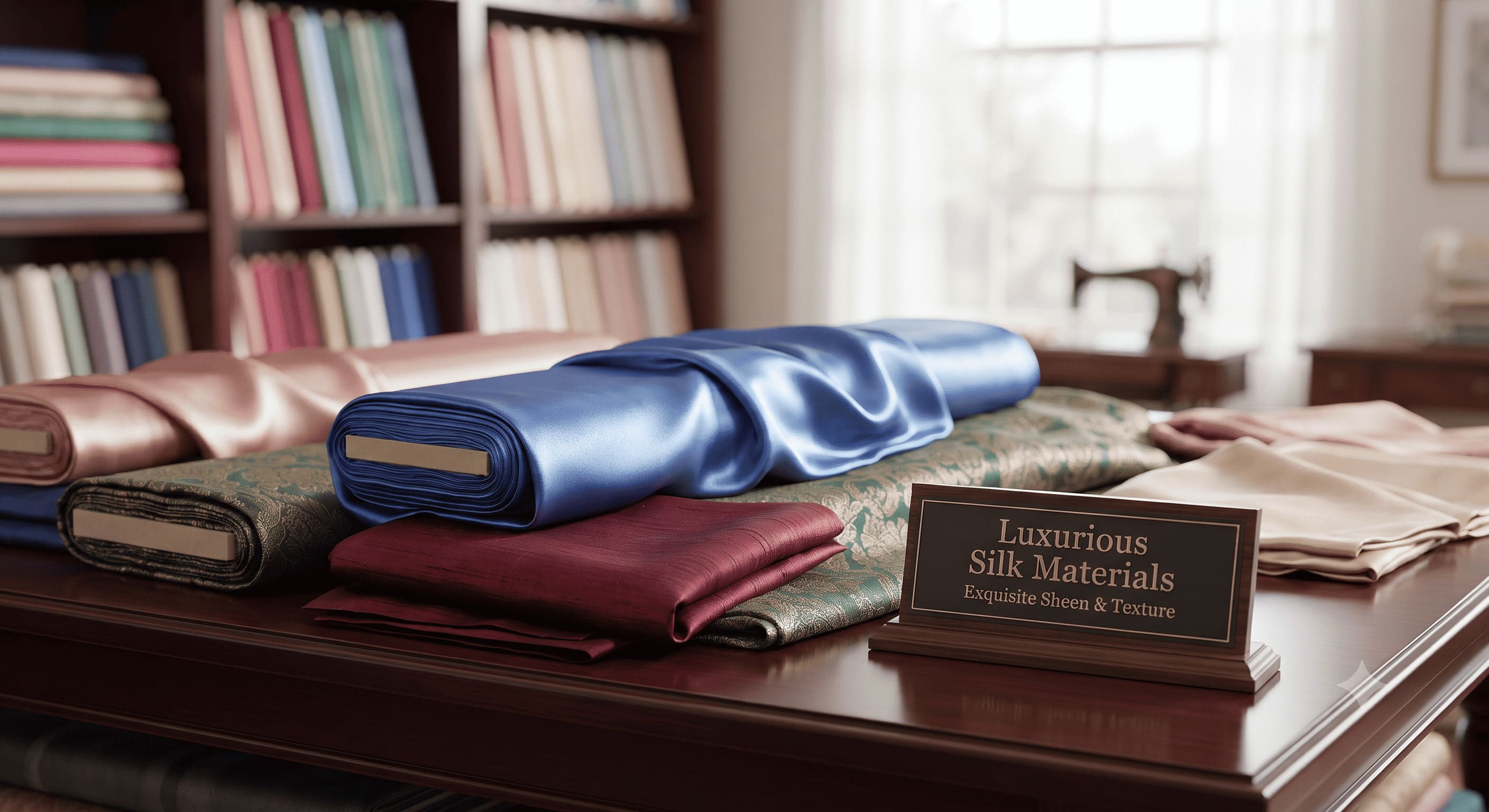 Luxurious Silk Materials