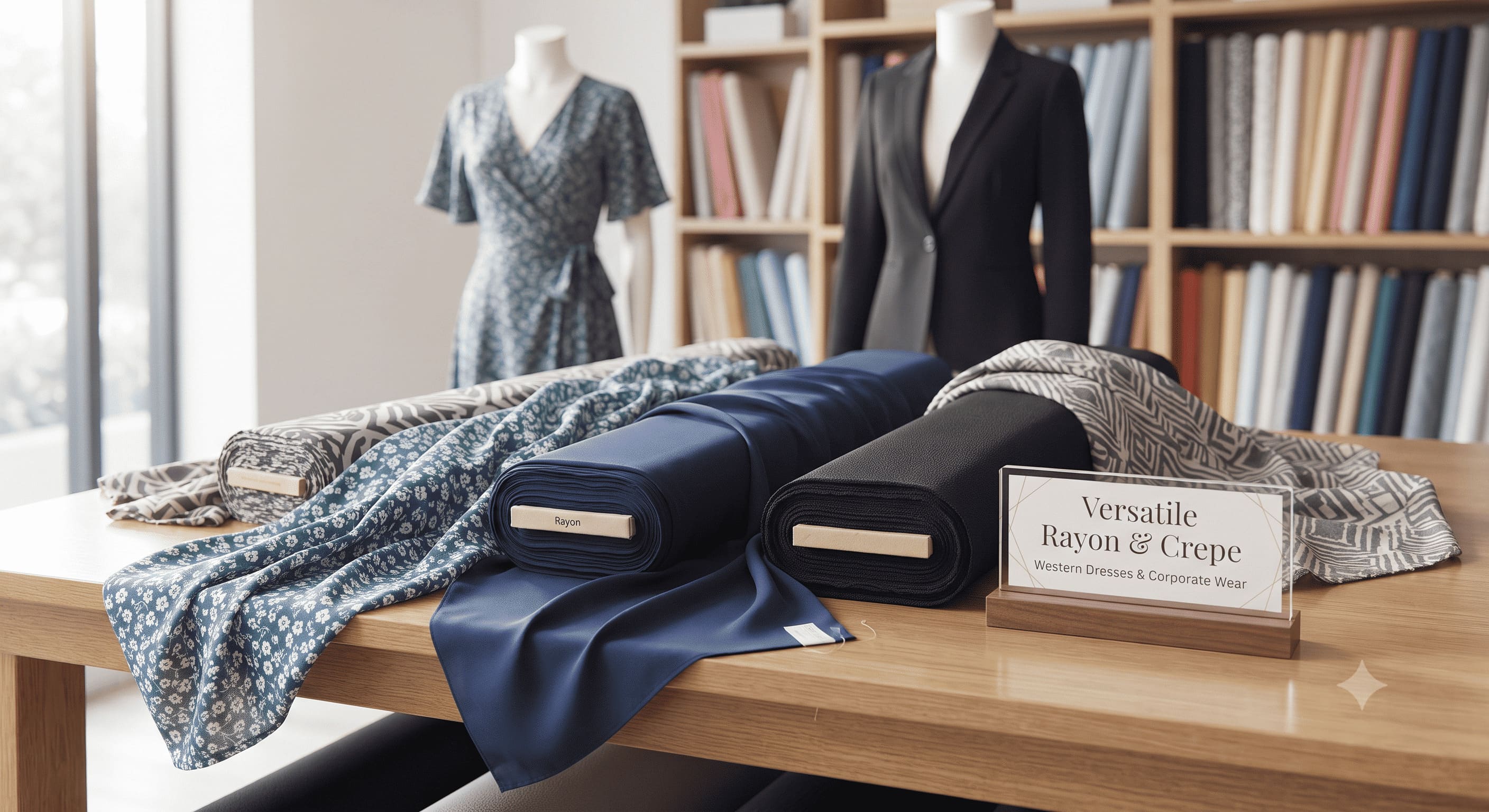 Versatile Rayon & Crepe