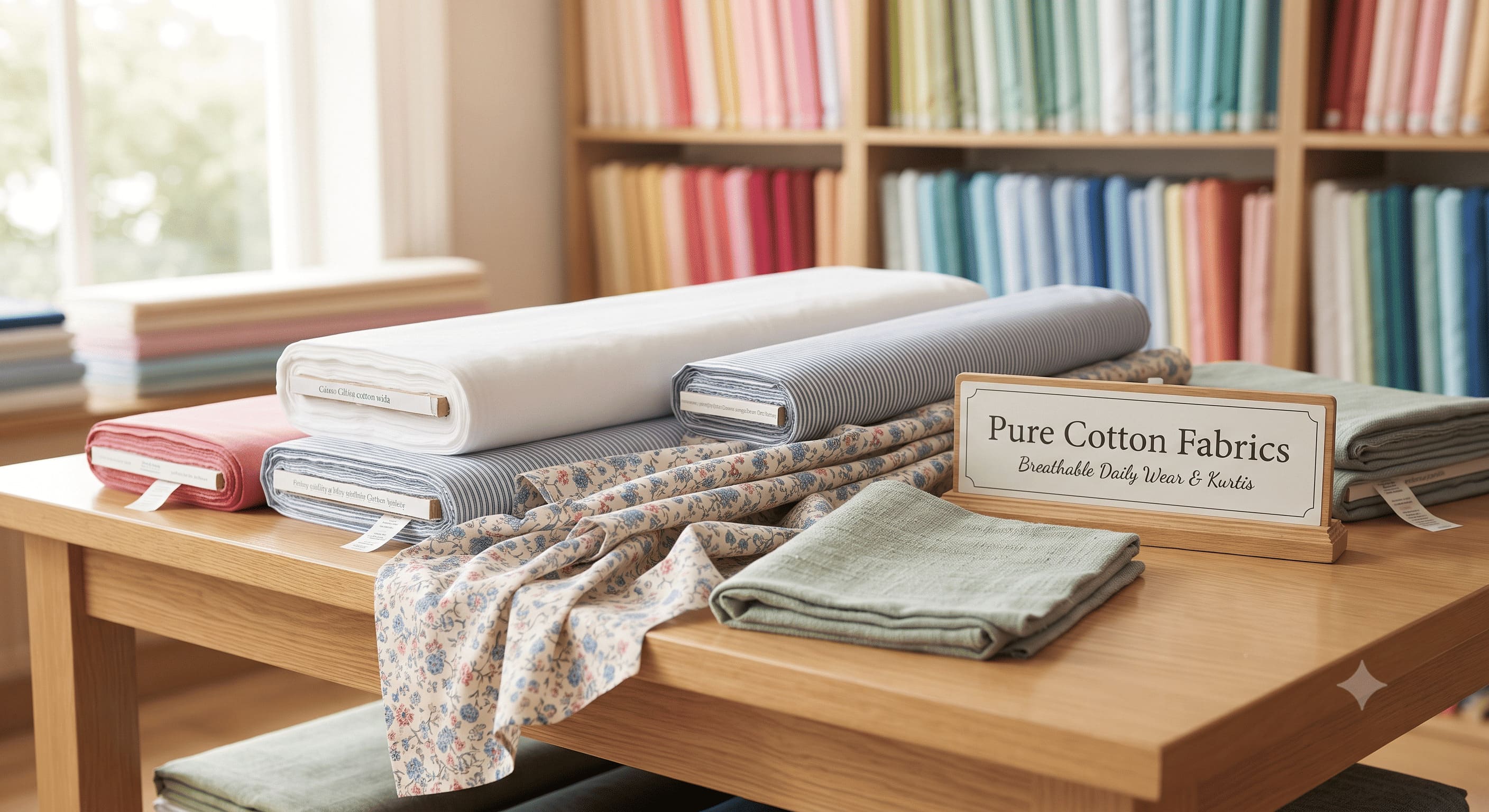 Pure Cotton Fabrics