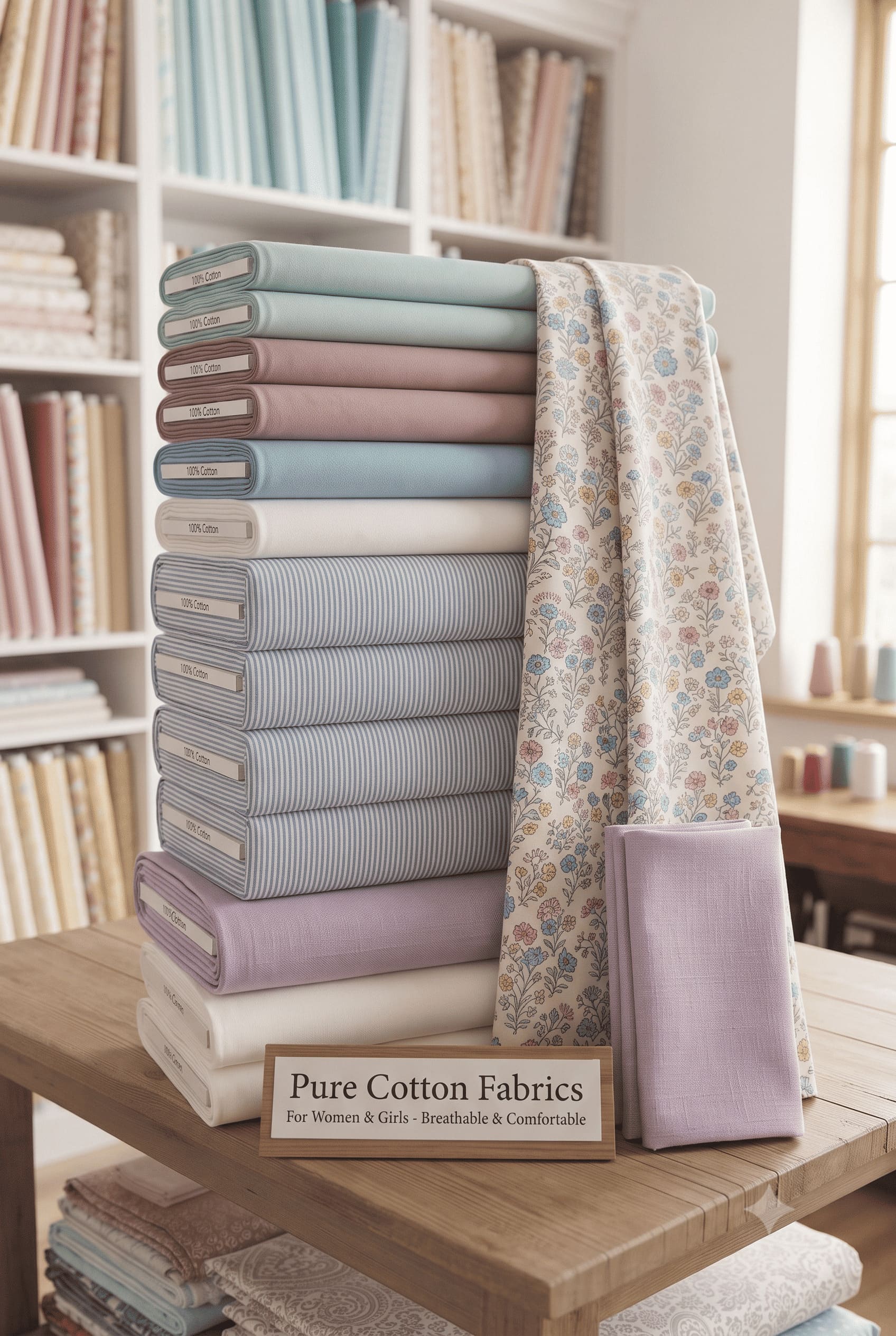 Pure Cotton Fabrics